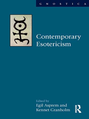 cover image of Contemporary Esotericism